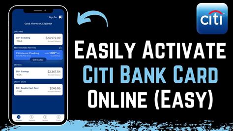 citibank activation